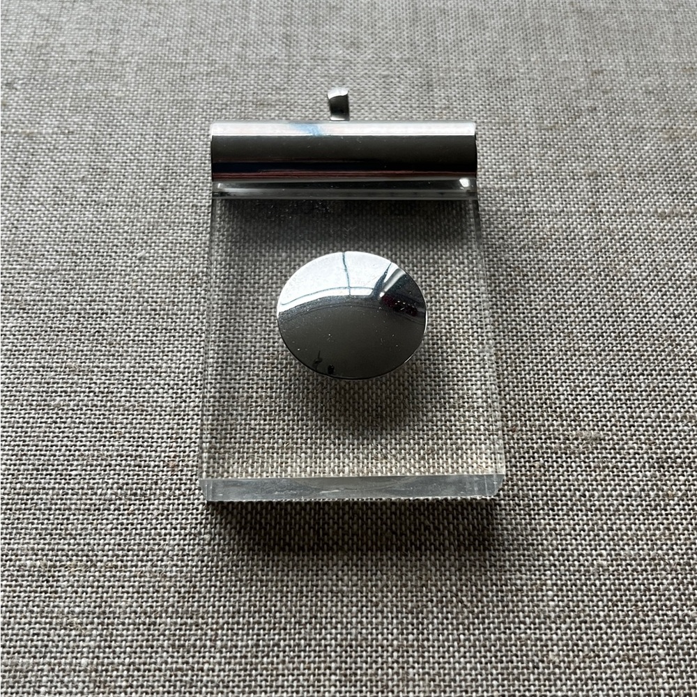 Vintage mod minimalist pendant